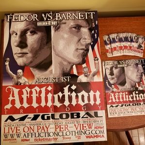 Hp🔥Affliction M-1 Global mma promo kit